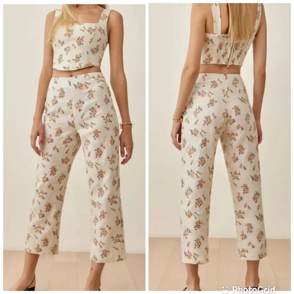 Reformation Pinegrove Linen Pant New with Tags!